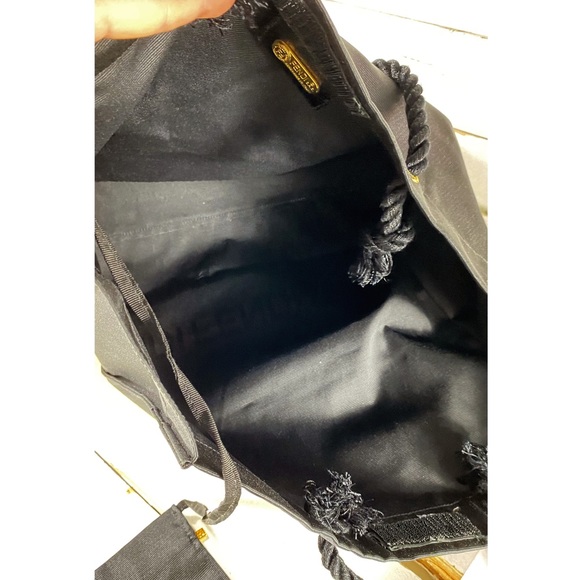 |SOLD| Fendi Sas 1925 Canvas Black Nylon Tote - Picture 7 of 9